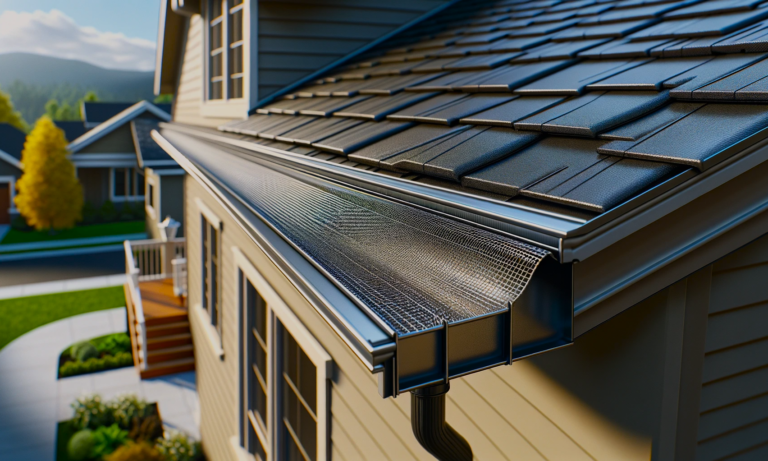 gutter guard install