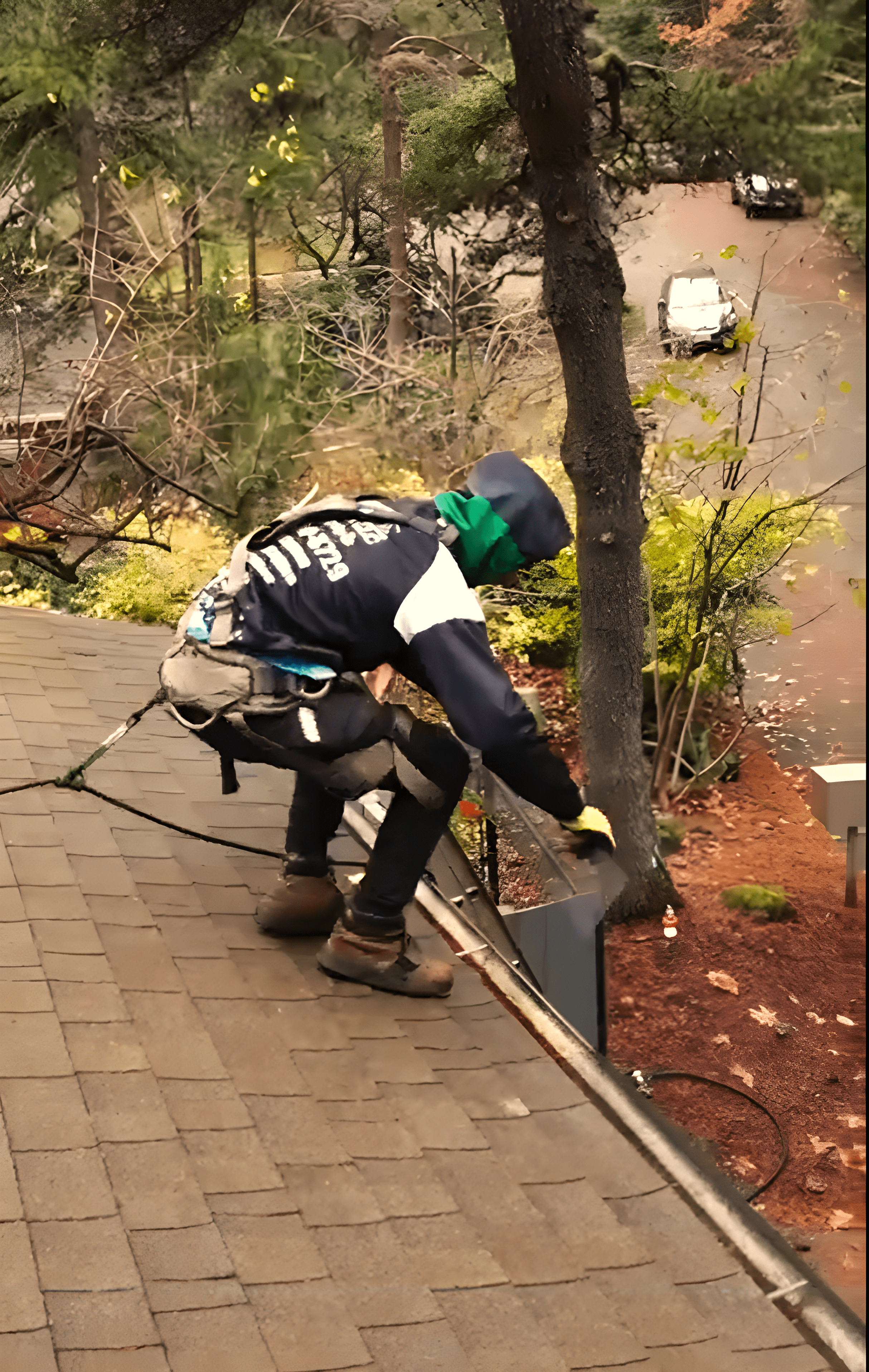 Gutter guard installation by Roof Care PDX