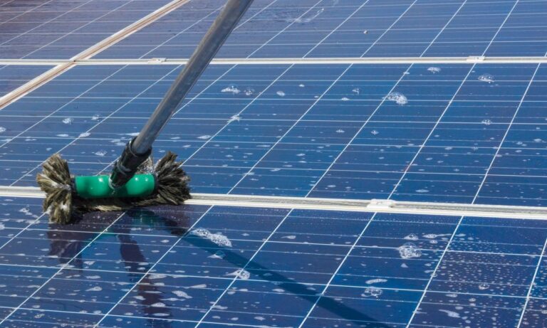 Solar Panel cleaning service